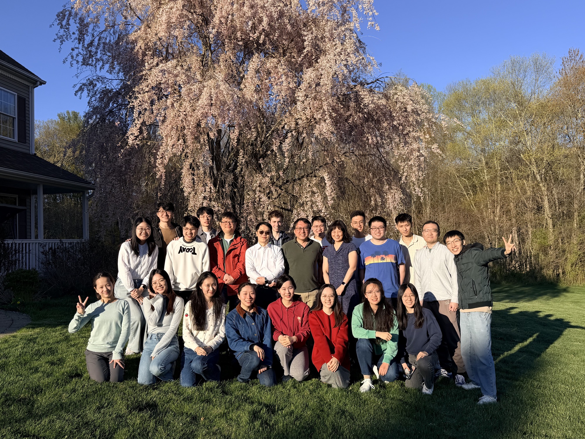 Center for Statistical Genomics and Proteomics group at the May 2026 party